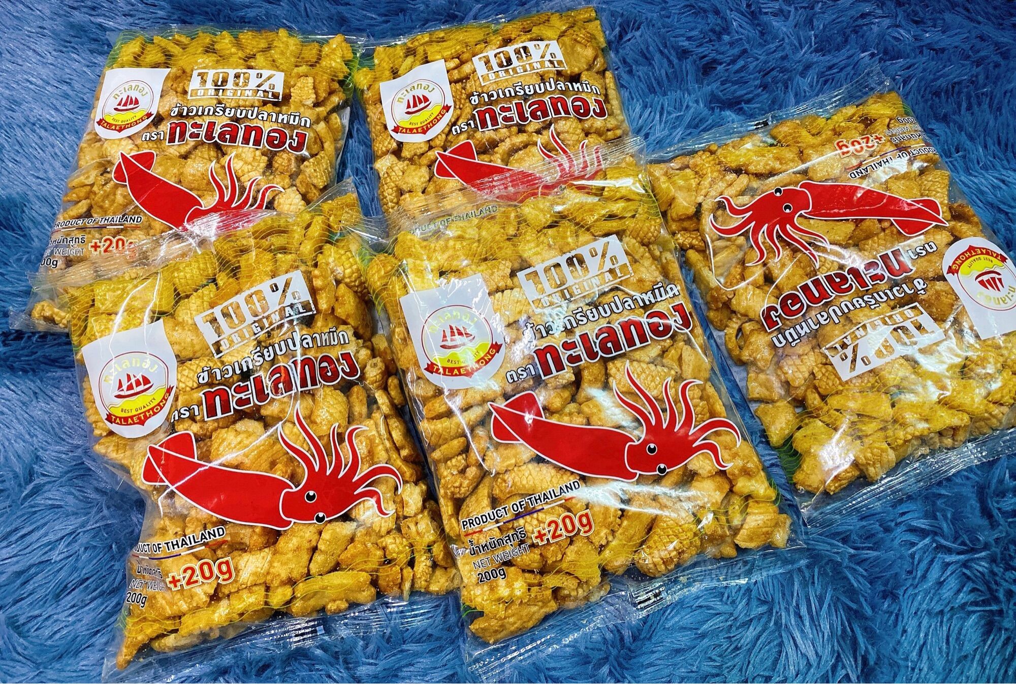 SNACK MỰC THÁI LAN 🇹🇭 220G