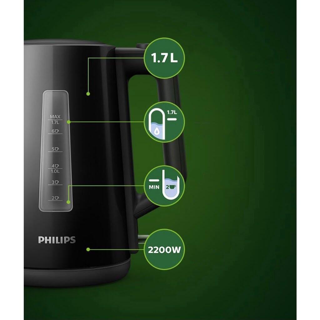 Bình siêu tốc Philips 1.7l series 3000 HD9318