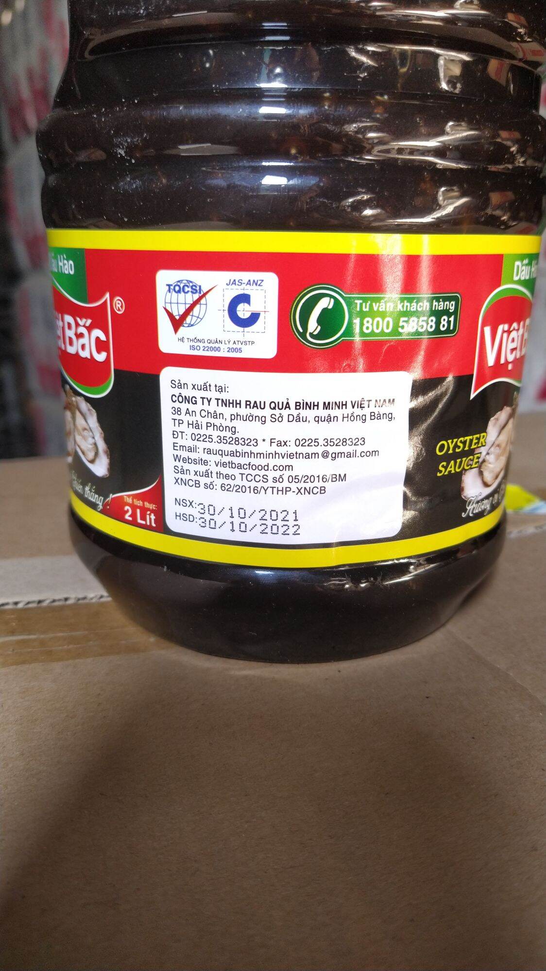 Dầu hào Việt Bắc 2L