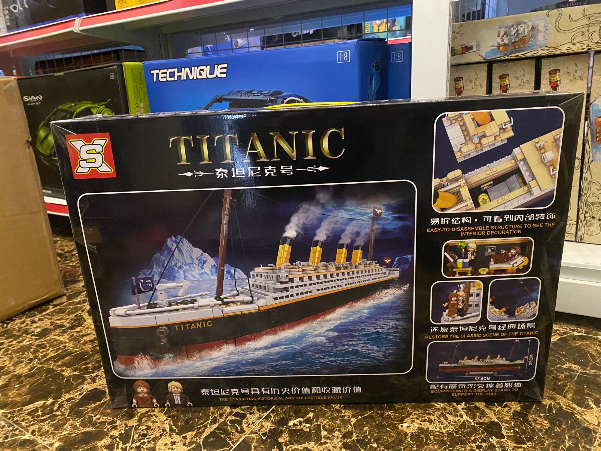 Đồ chơi lắp ráp 9099 Mô hình Tàu Titanic
