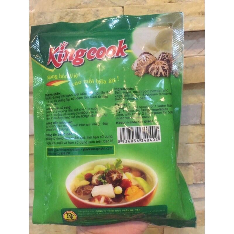 Bột canh chay củ quả nấm bào ngư