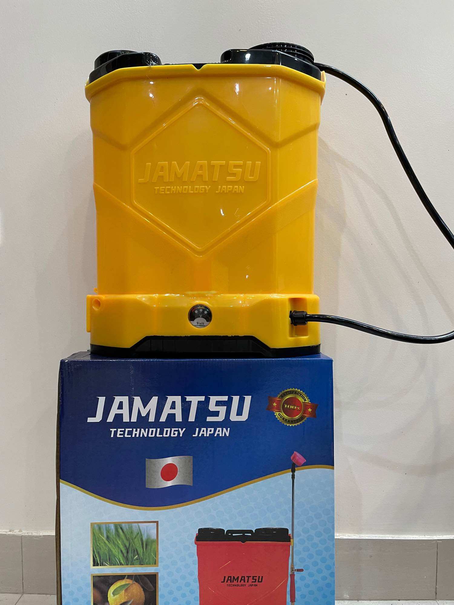 Bình xịt điện JAMATSU 2 bơm 20L Cao Cấp