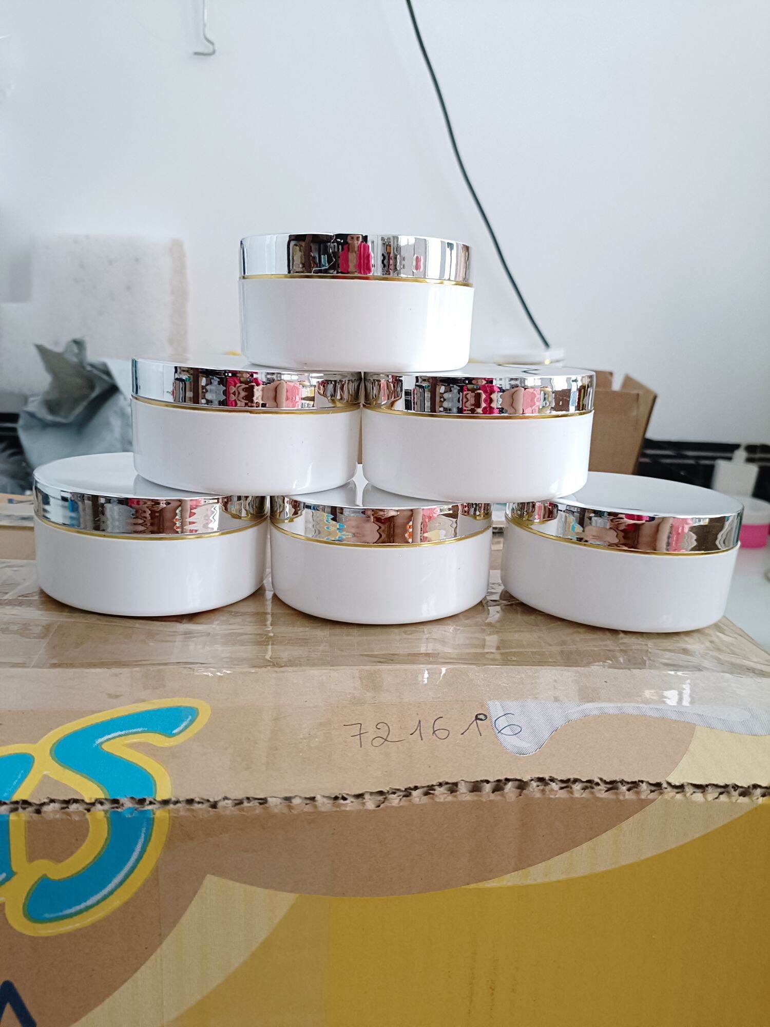 💥Combo 5💥 HỦ ĐỰNG KEM NẮP XI BẠC 250GR