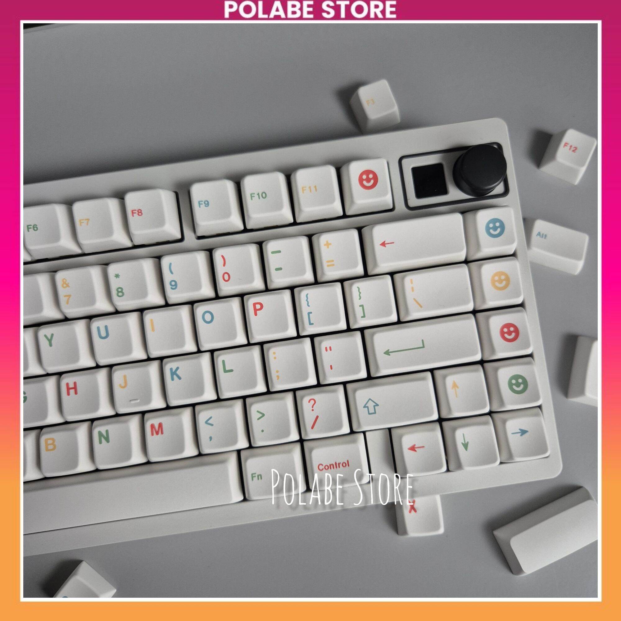 Keycap MDA Cool Kid profile PBT bàn phím cơ Polabe Store