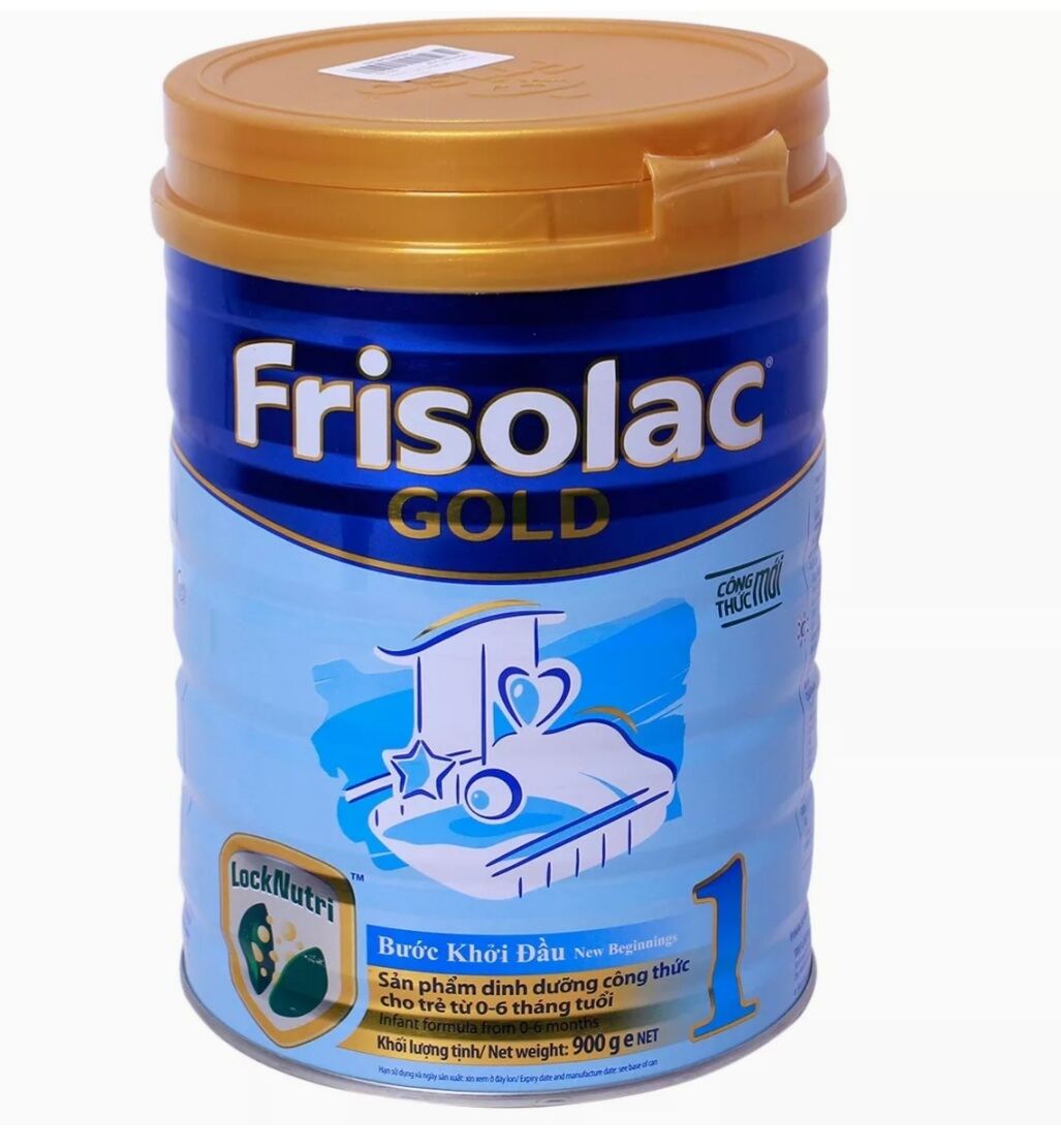 Sữa bột Frisolac gold bước 1 900g , hạn sử dụng tháng 5.2024