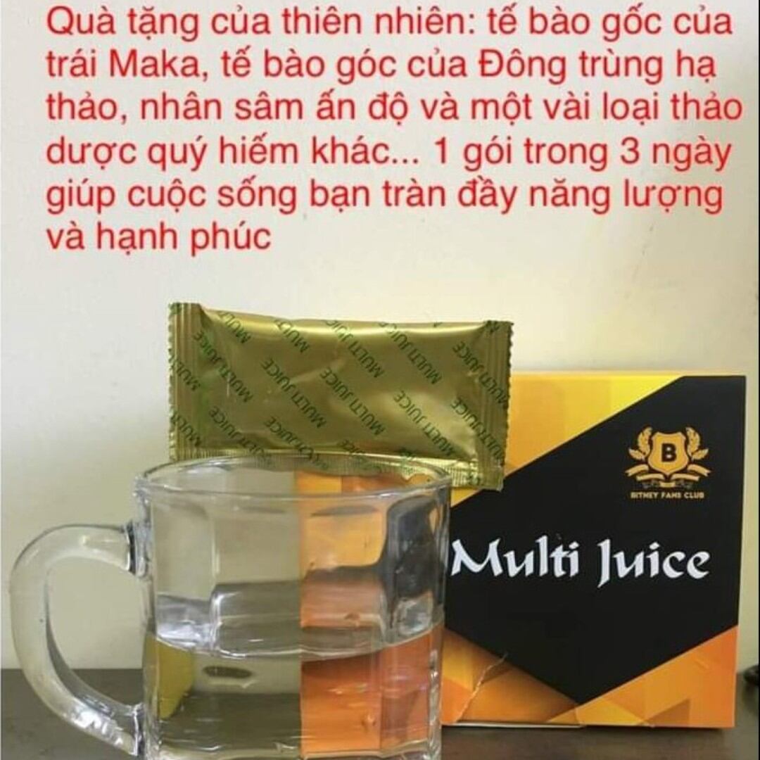 Combo 5 gói lẻ Trà Multi hòa tan Malaysia