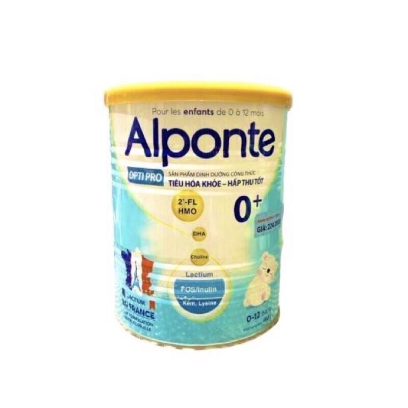Sữa bột Alponte Optipro 0+ lon 800g