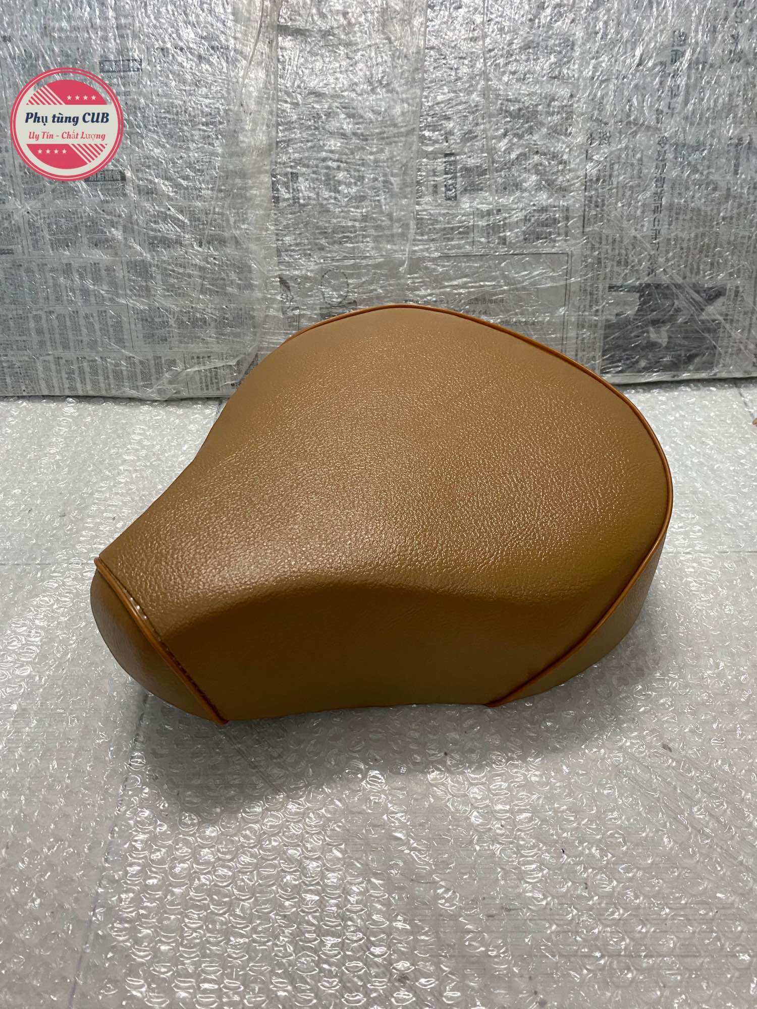 Bộ yên xe cub 78/50 màu bò