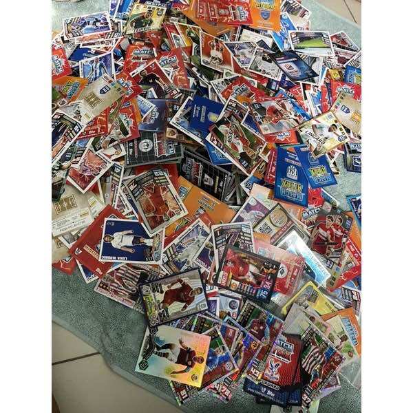 50 Thẻ Bài Sưu Tập Cầu Thủ Bóng Đá Match Attax và Panini