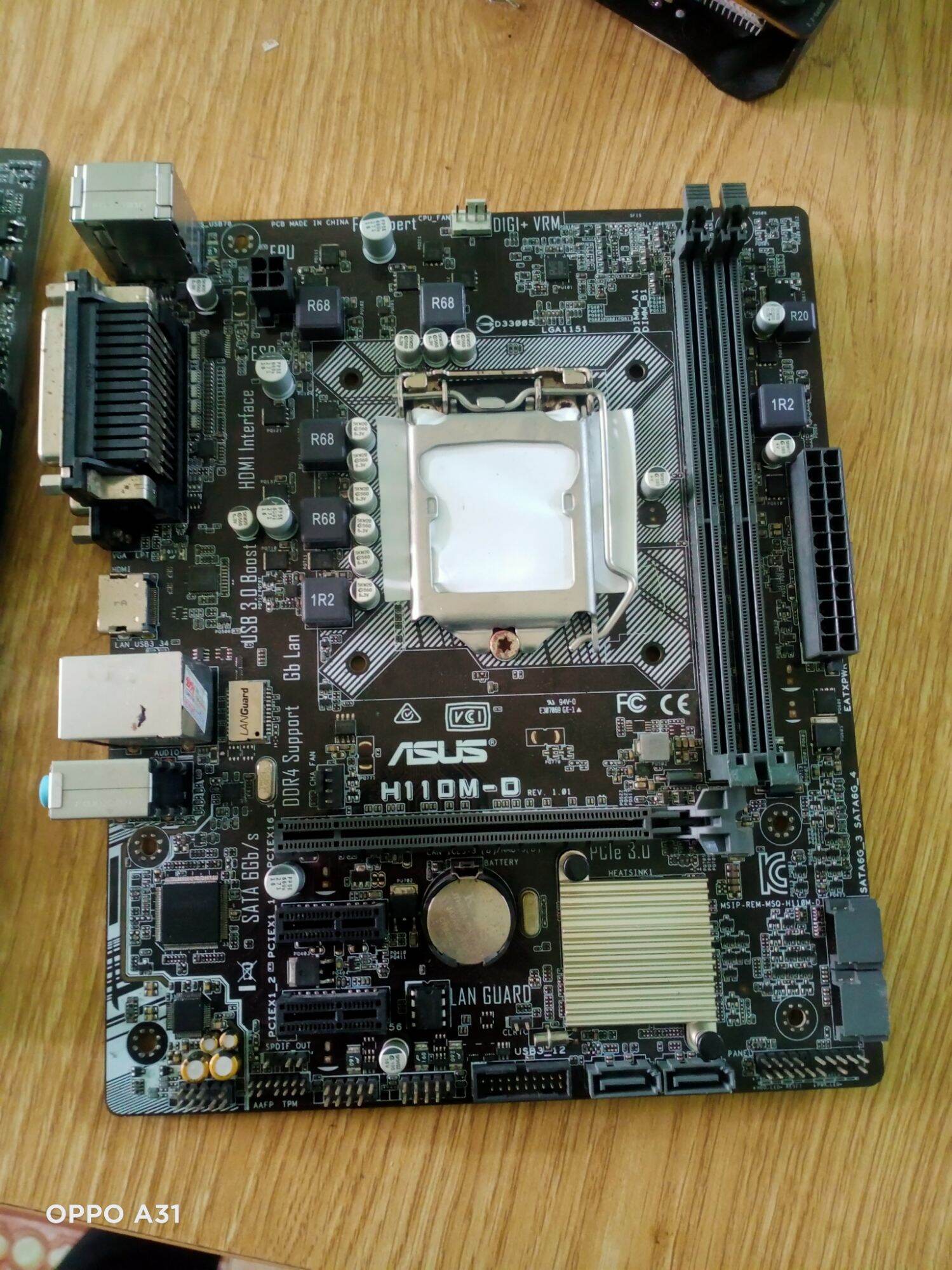 mainboard asus h110  SOCKET 1151