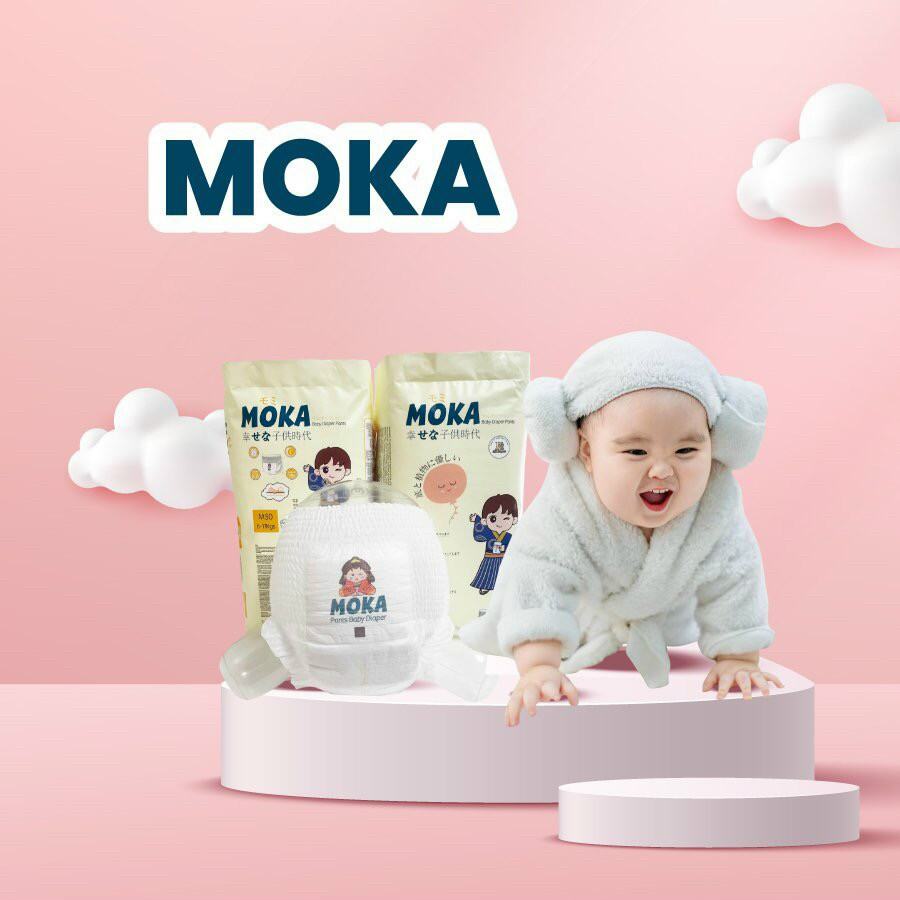 TÃ BỈM DÁN QUẦN MOKA NHẬT 100M SIZE S M L XL XXL XXXL