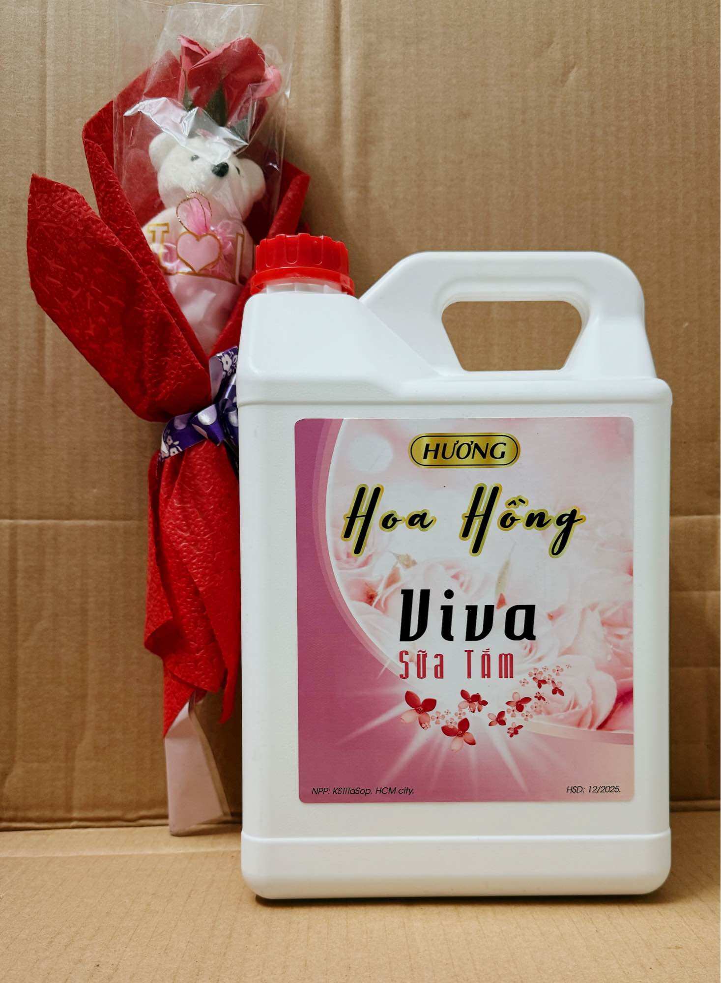 5Lit Sữa Tắm Hoa Hồng