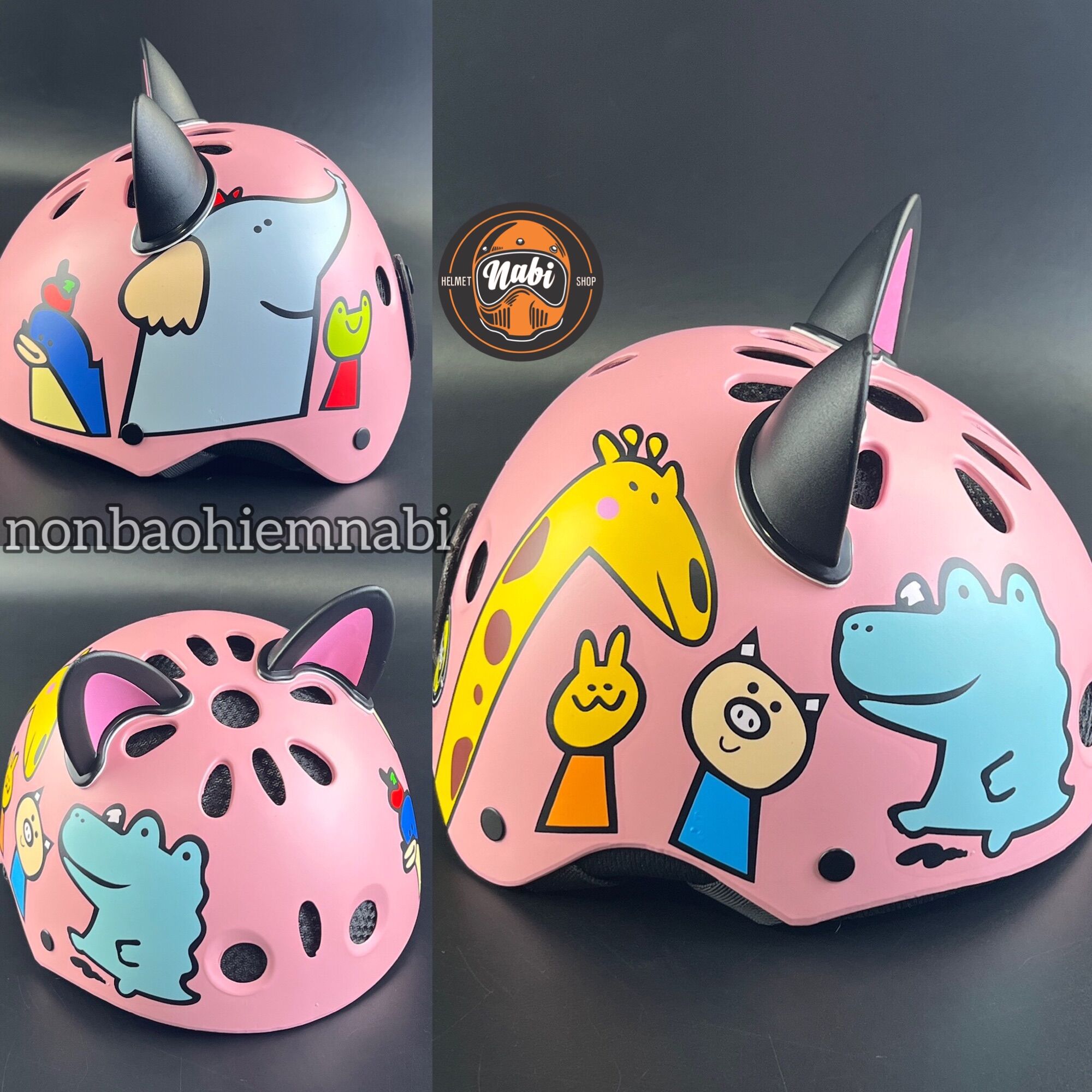 Mũ bảo hiểm the zoo cho bé & người lớn