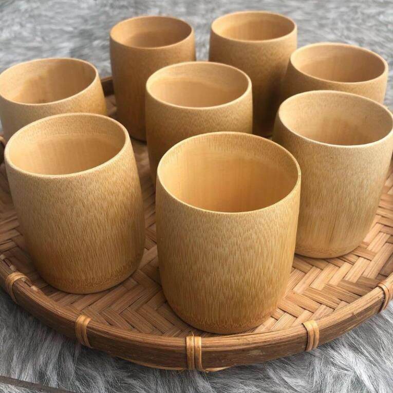 Cốc tre. ly tre