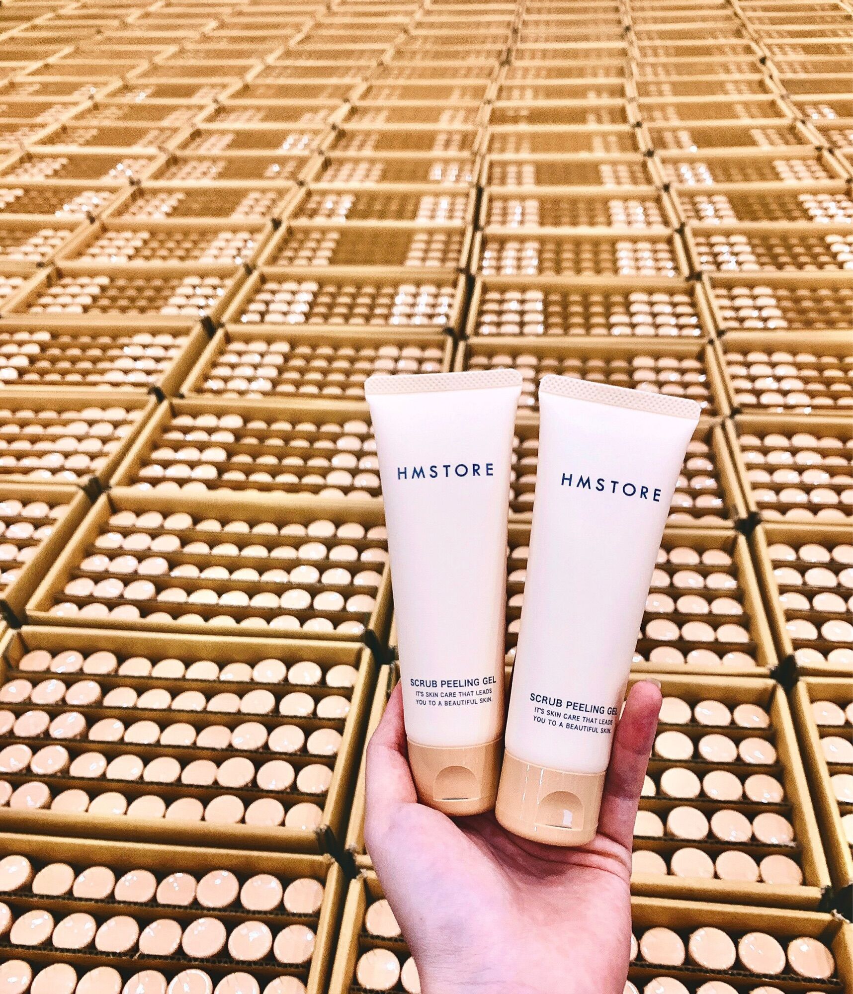 COMBO TẨY TẾ BÀO CHẾT FACE + BODY HM STORE