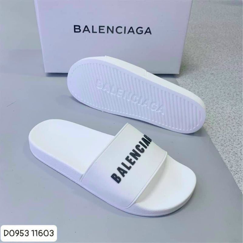 Ảnh ThậtDép Balencia Full màu Đế Chữ - Dép quai ngang Nam Nữ cao cấp hot