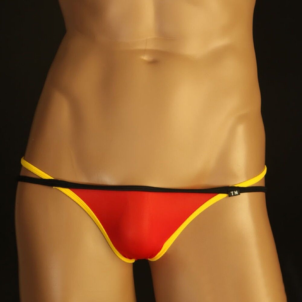 Quần lót nam bikini dây thun cotton size M-L