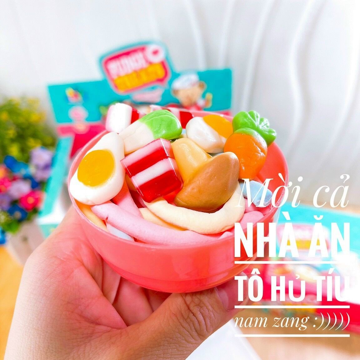 KẸO DẺO CÁI LẨU MIX VỊ SIÊU CUTE