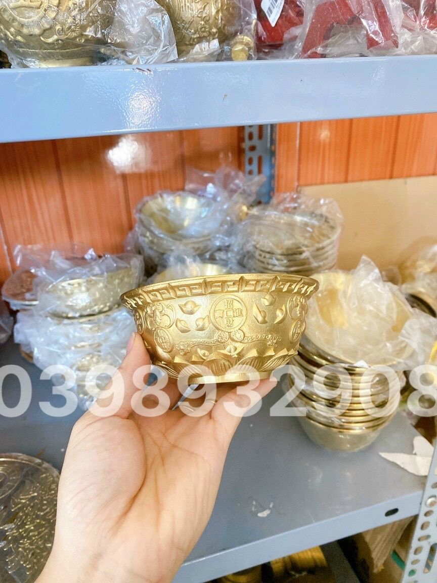 BÁT ĐỒNG CHẤT LIỆU BẰNG ĐỒNG BÁT PHONG THỦY