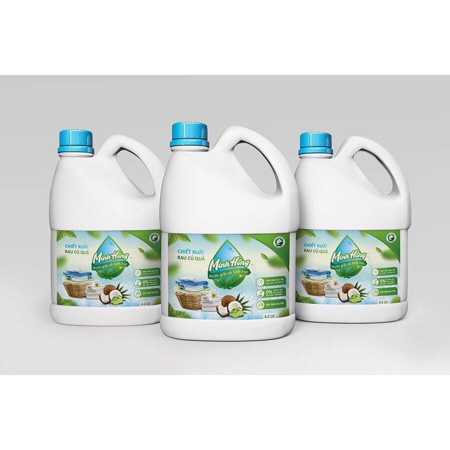 Nước giặc sinh học Minh Hồng chai 4,2L