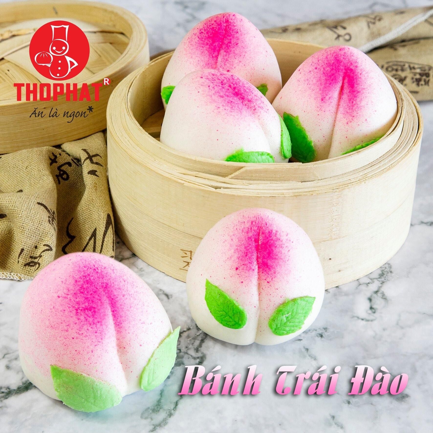 Bánh bao trái đào Thọ Phát 240g