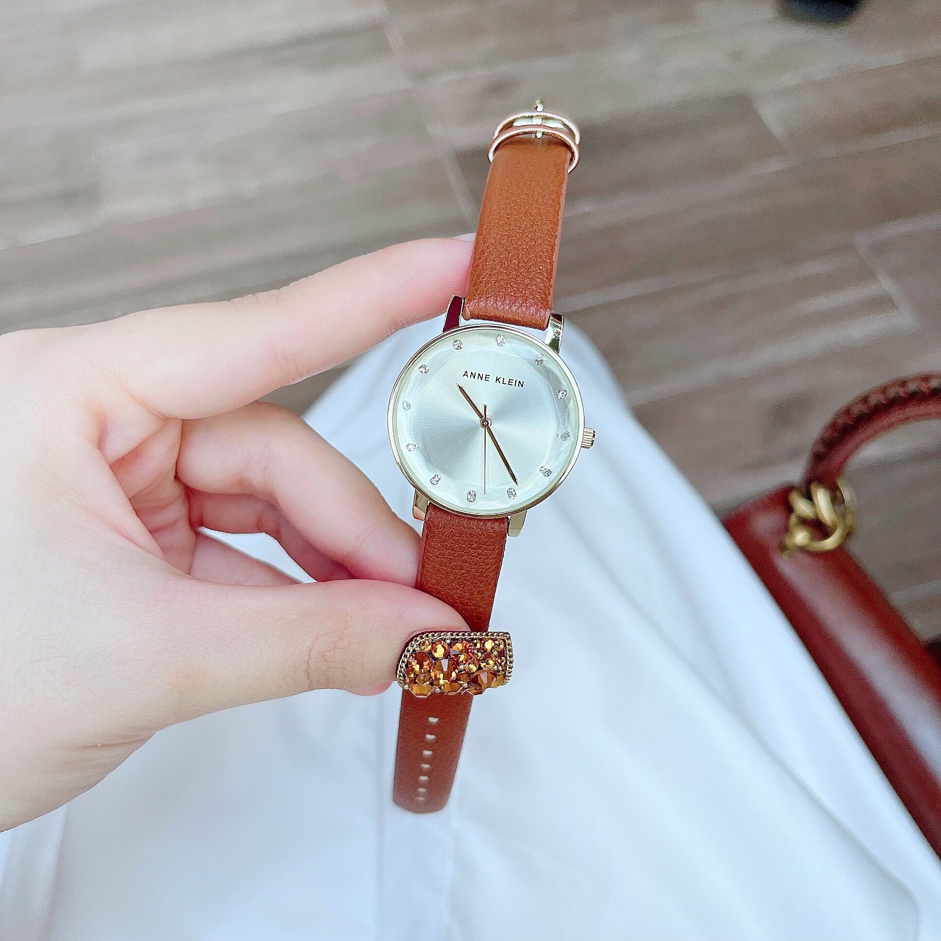 Đồng hồ nữ Anne Klein, size 32mm