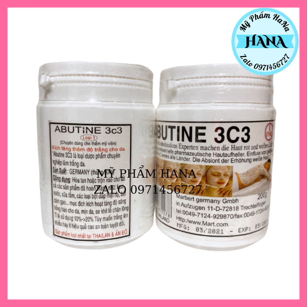 Bột kích trắng abutine 3c3
