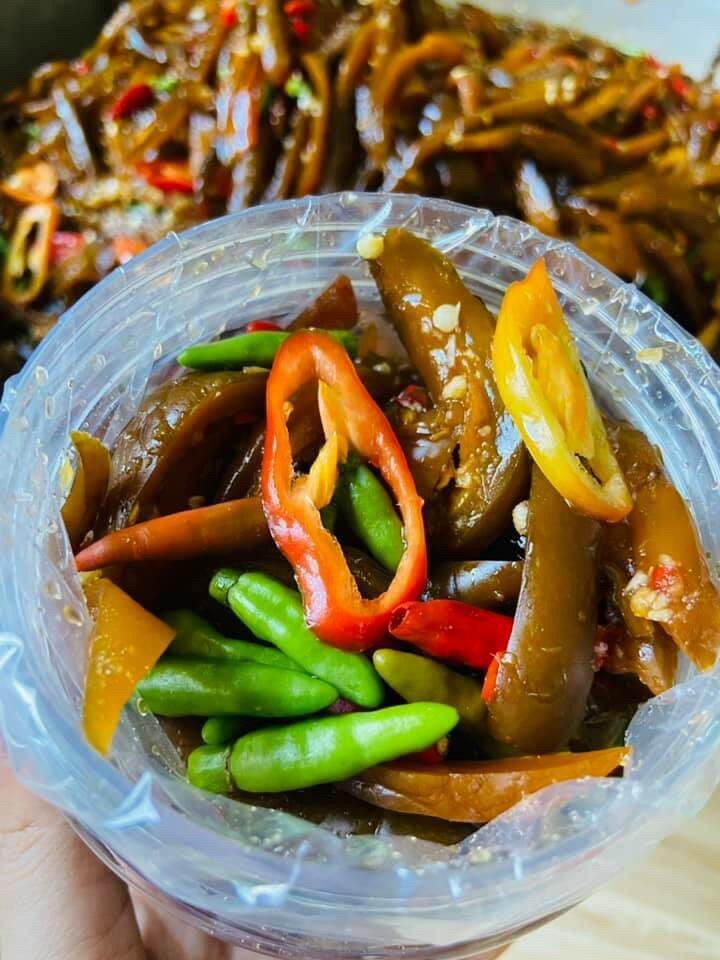 Dưa mắm chay 600g