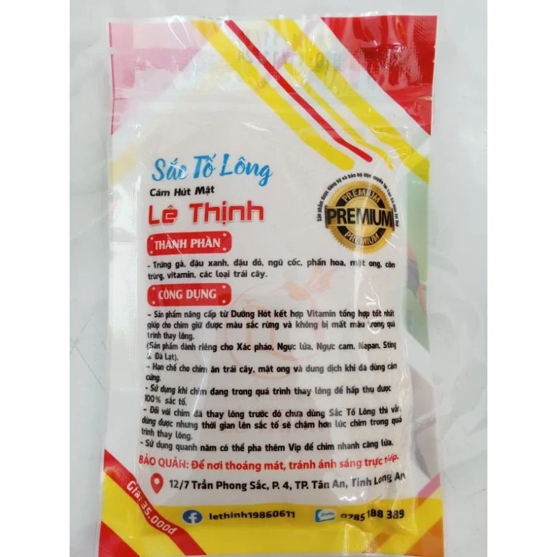 Cám Hút Mật Sắc Tố Lông Lê Thịnh (Combo X5)