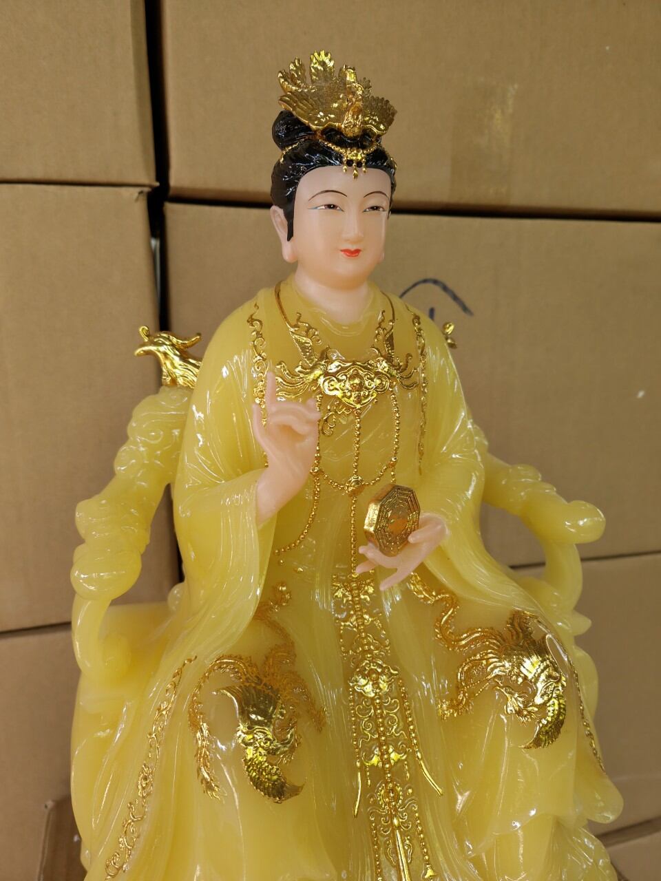 Tượng Mẹ Diêu Trì  Địa Mẫu cao 40cm