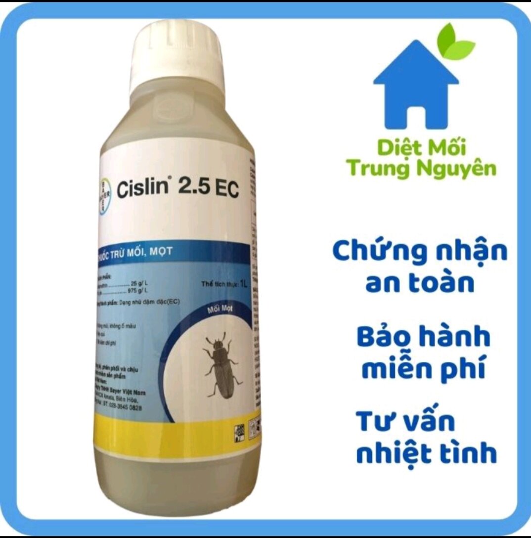 Thuốc diệt mối mọt cislin 2.5 ec