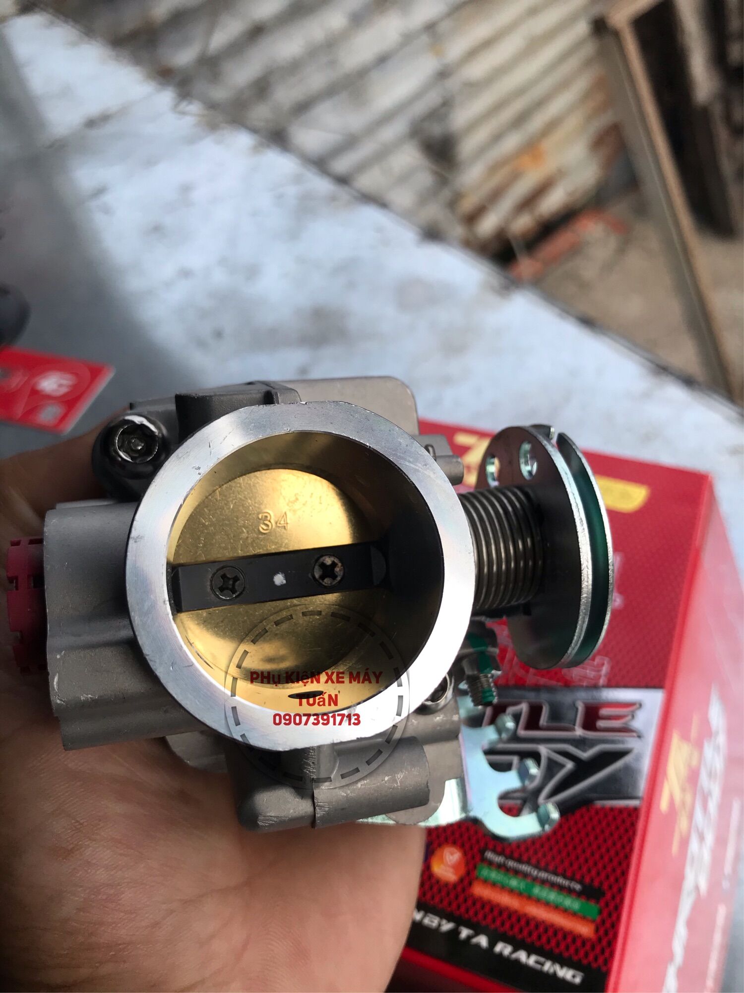 HỌNG XĂNG EXCITER 155 34-36MM TA RACING