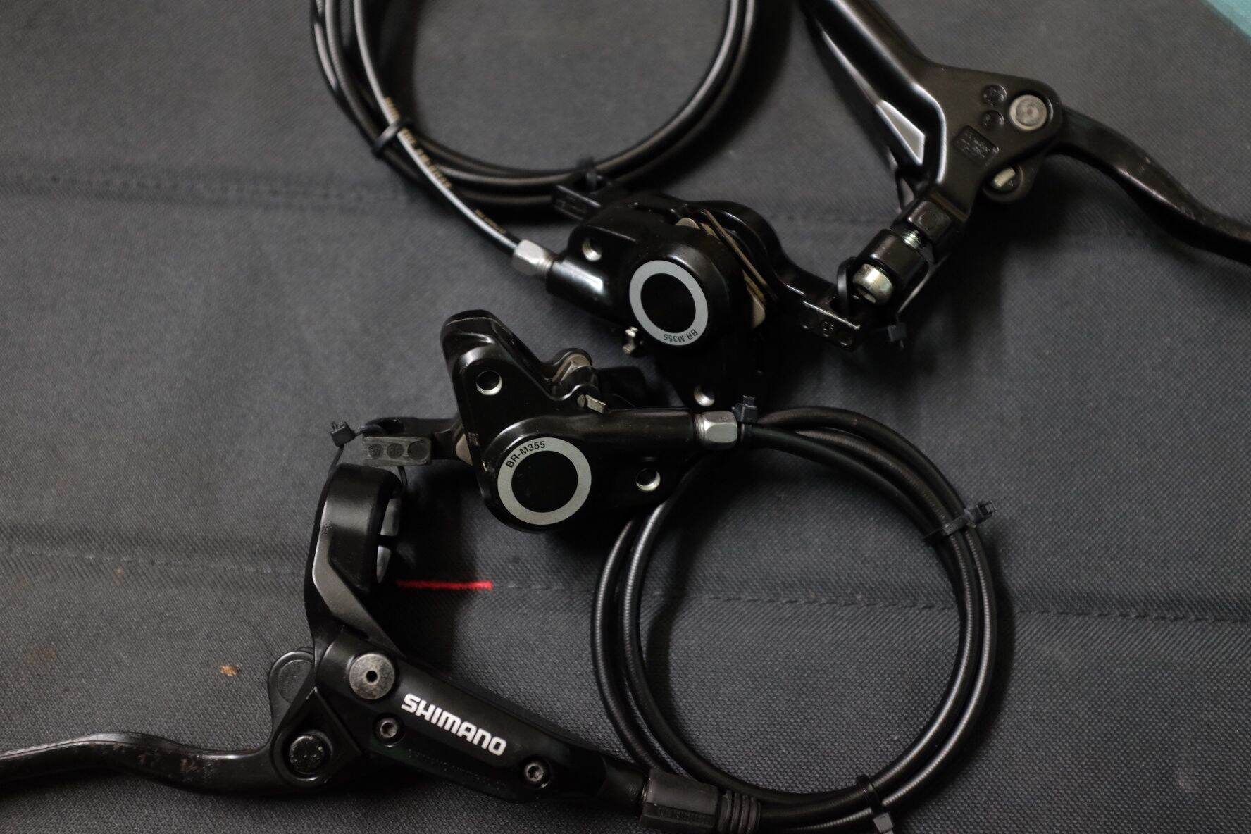 phanh dầu xe đạp shimano M355 (đã qua sử dụng)