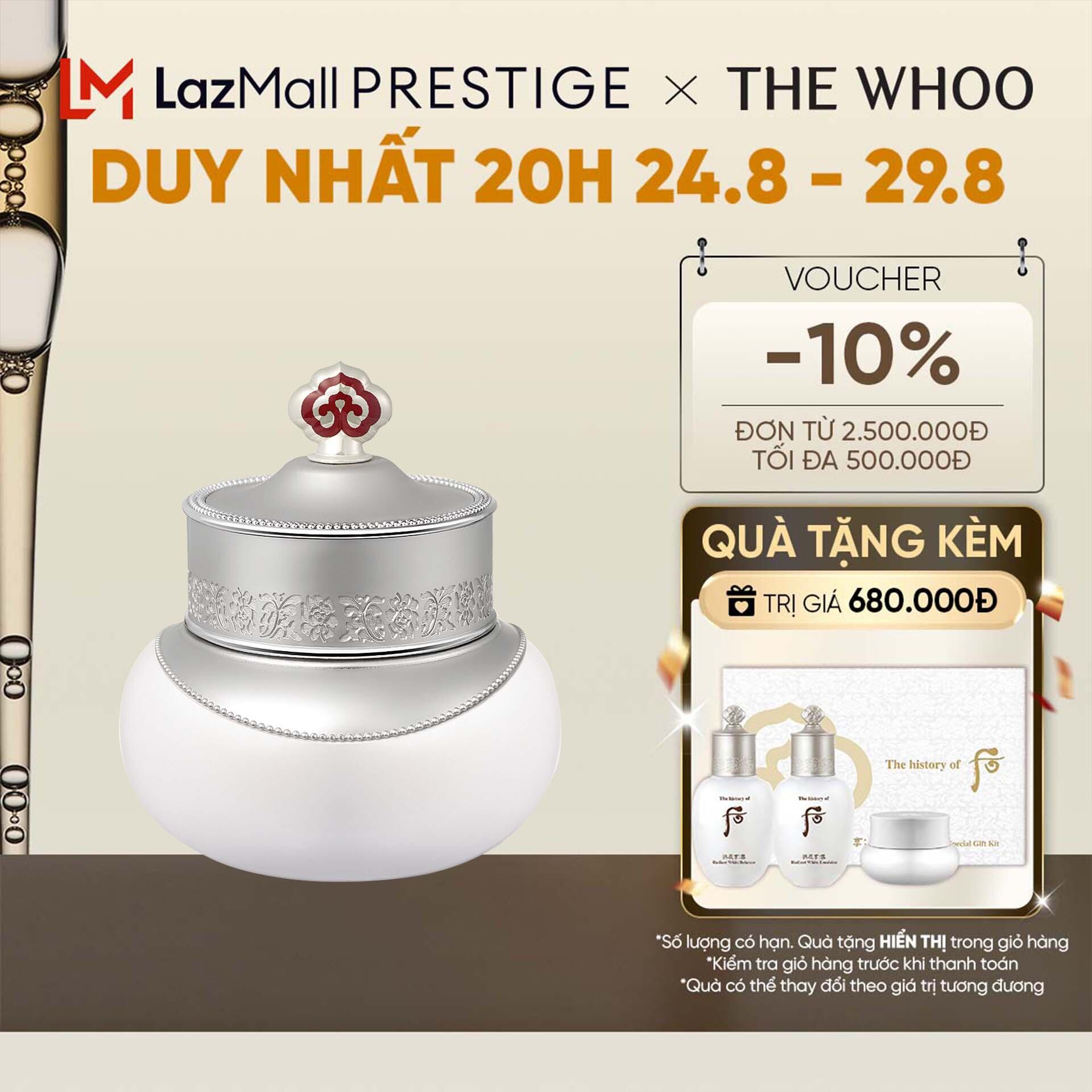 Cao nám sáng da The history of Whoo Gongjinhyang Seol Radiant White Ultimate Corrector