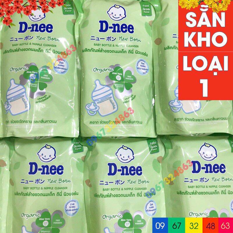 Nước rửa bình sữa Dnee Organic 600ml