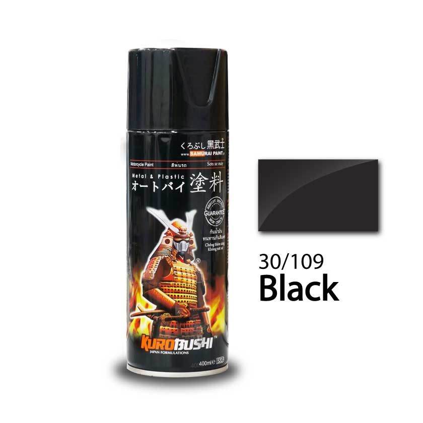 Sơn samurai màu đen bóng 30/109 400ml