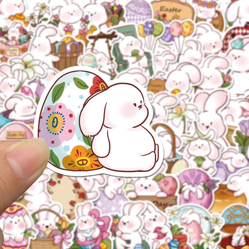 50 hình dán sticker chống nước dán sổ tay , bình nước