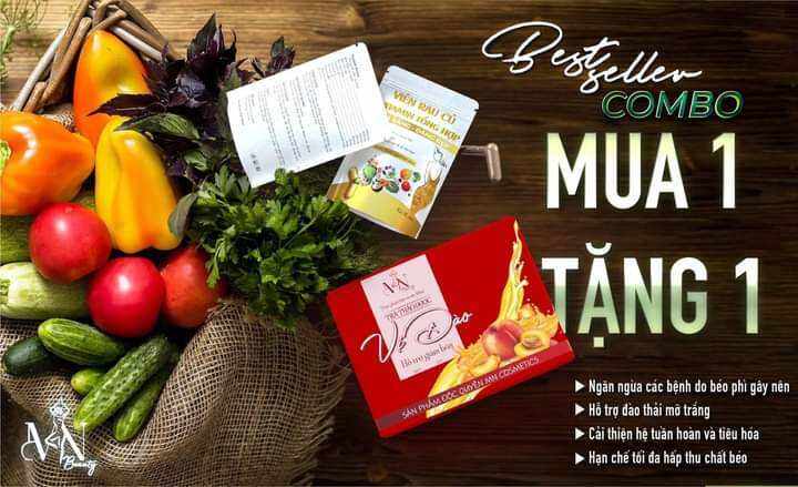 Trà đào giảm cân (Tặng kèm gói detox rau củ)