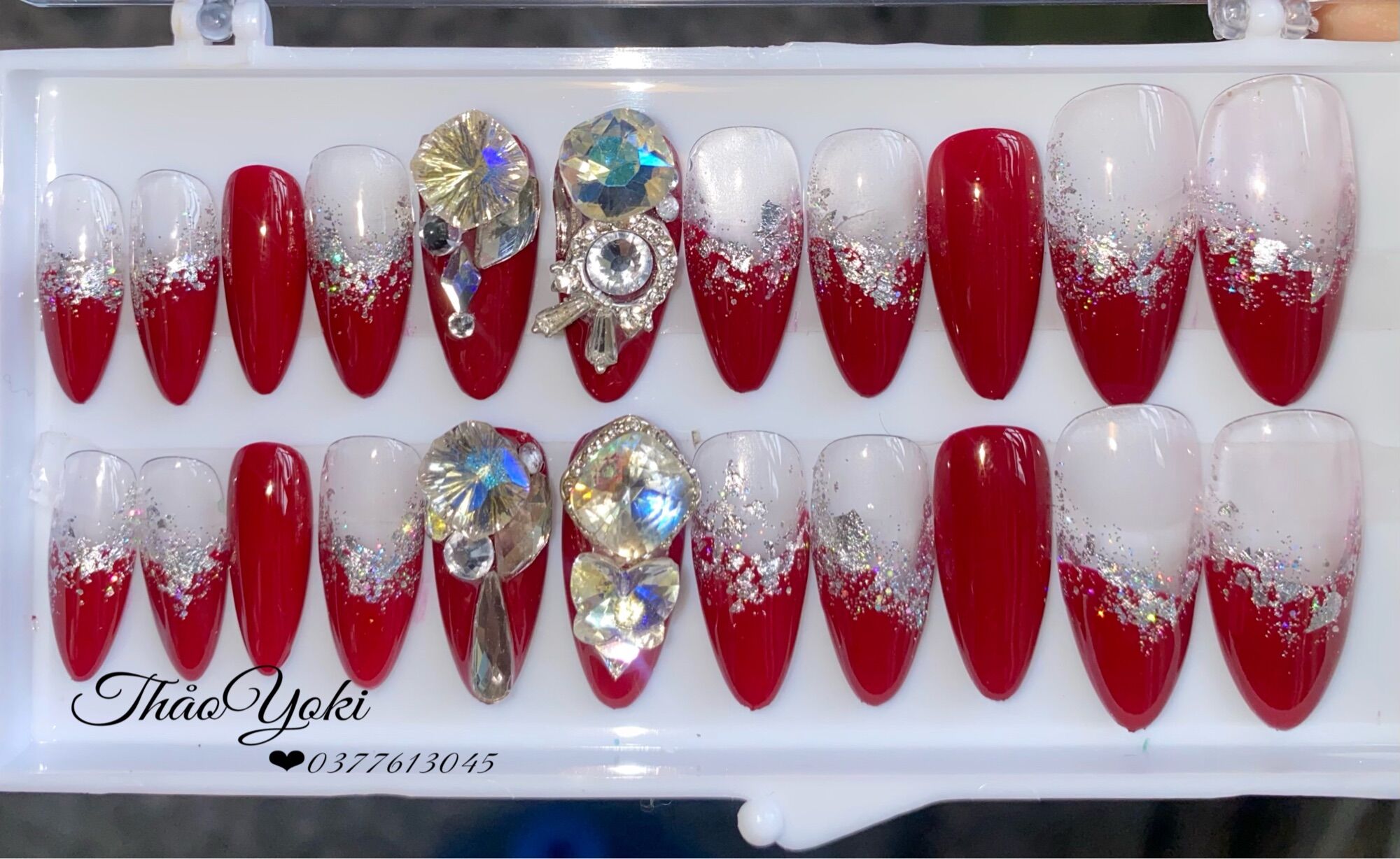 Móng tay giả thiết kế/ Nailbox thiết kế