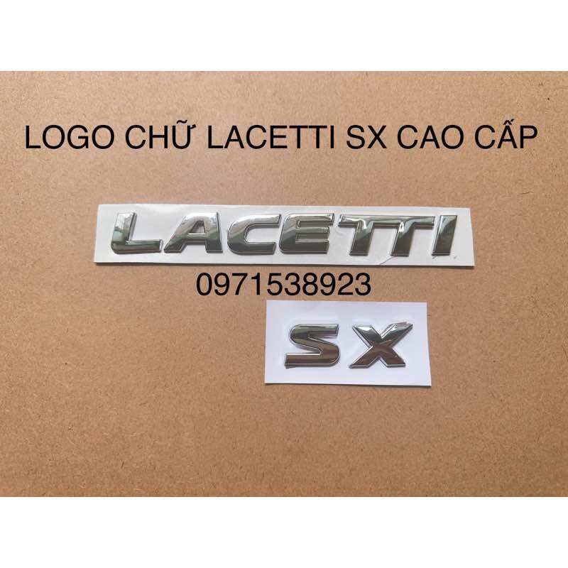LOGO CHỮ LACETTI SE CAO CẤP GIÁ RẺ