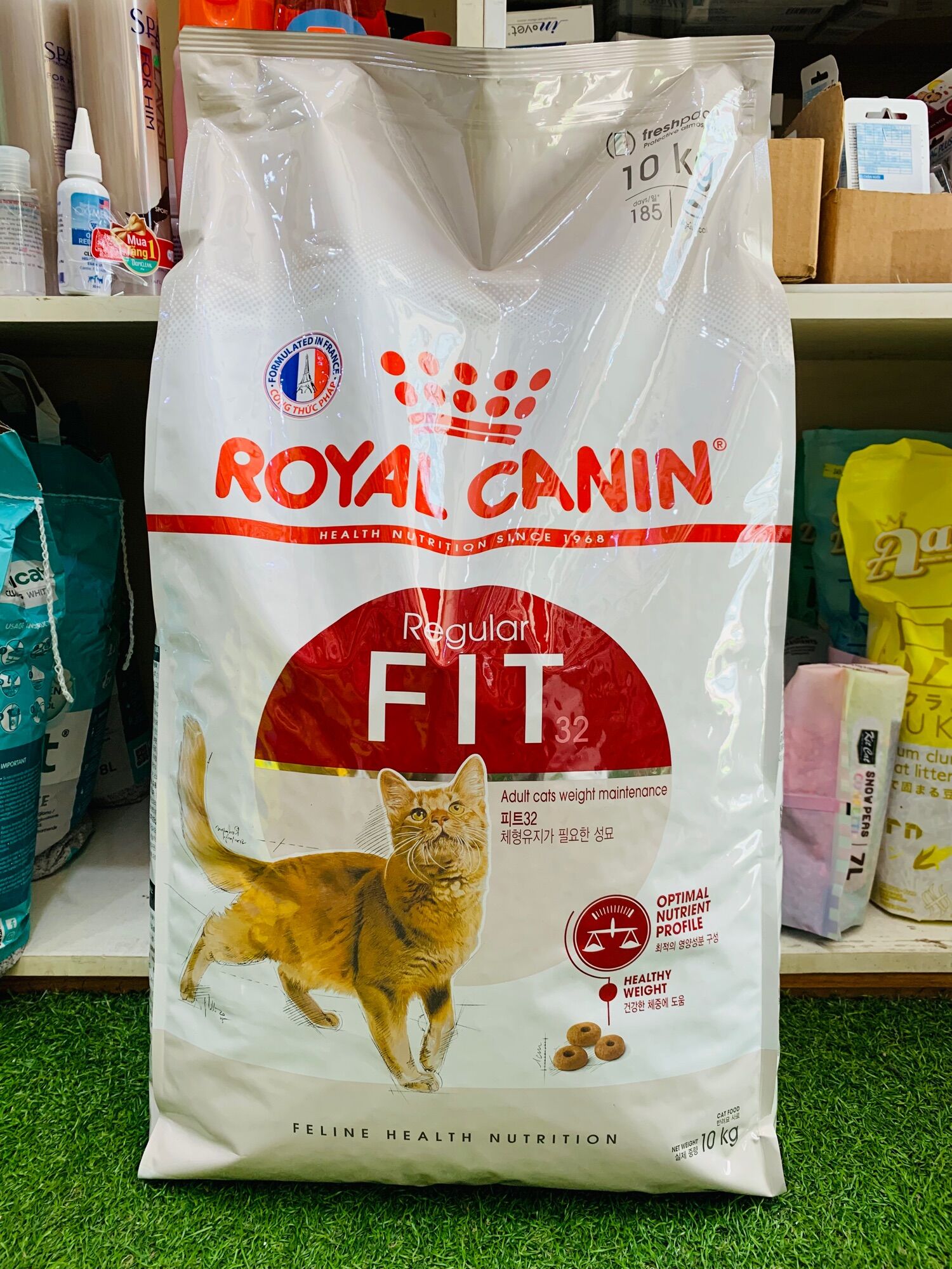 Thức ăn hạt cho mèo trưởng thành Royal Canin Fit 10kg