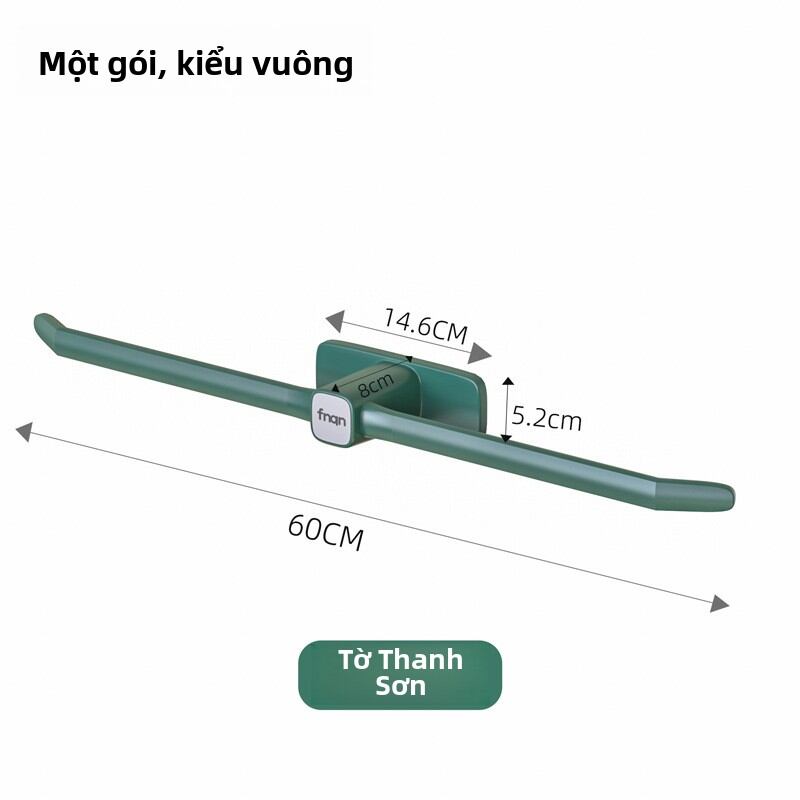 Giá Treo Khăn Tắm Đơn Giản Gắn Tường Không Để Lại Dấu Vết Đa Chức Năng Giá Để Đồ Dùng Vệ Sinh Cá Nhân Trong Nhà Tắm