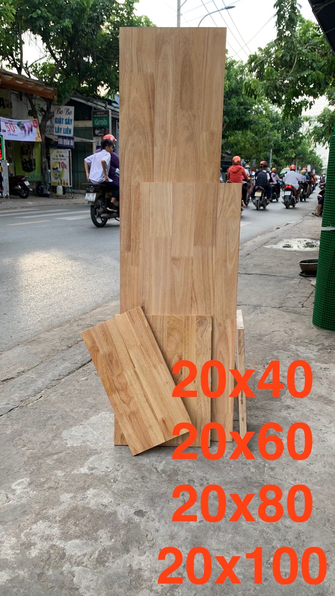 [[GỖ 100% KHÔNG THẤM NƯỚC ]]Gỗ ghép làm kệ,tấm ván làm tủ, mặt bàn  2️⃣0️⃣✖️8️⃣0️⃣dày 12mm
