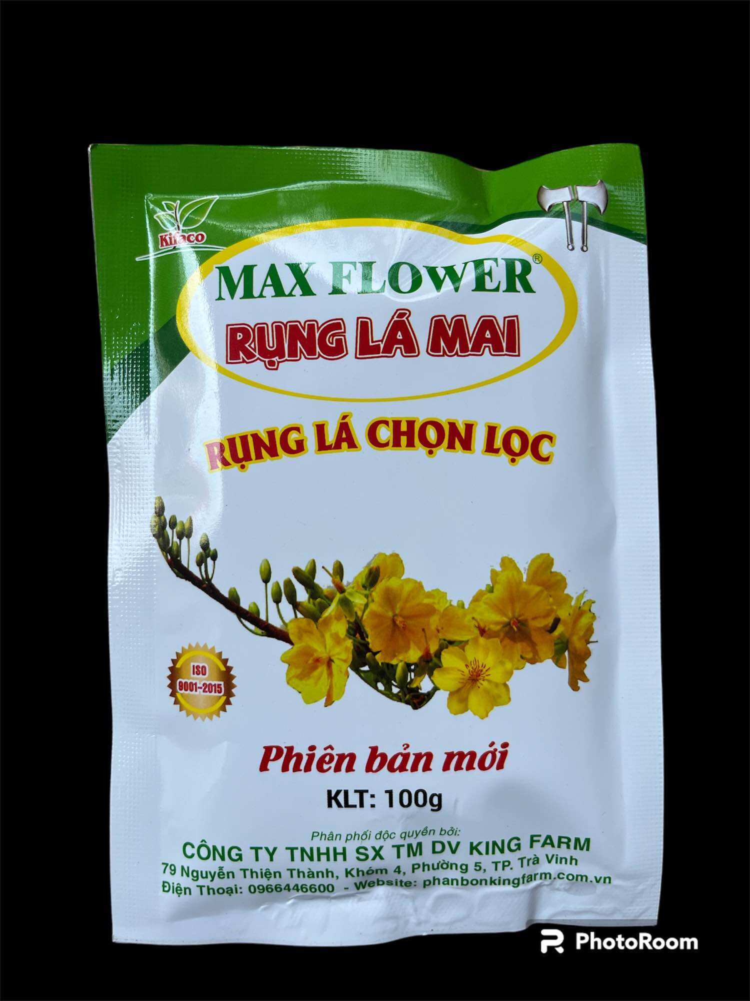 Max flower - rụng lá mai gói 100g