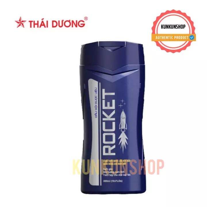 [Hcm][Hot]✔️Chính Hãng✔️ Dầu Gội Rocket - Dành Riêng Cho Nam Giới Chai 300Ml Sao Thái Dương Gội Là Men