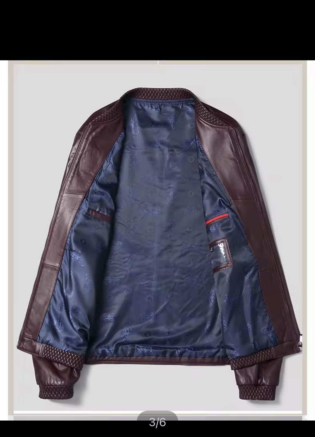 ÁO DA CỪU KIỂU DÁNG BOMBER NHẬP KHẨU