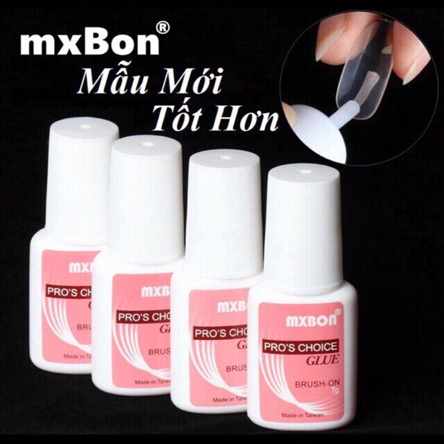Keo dán móng ,đính đá mxbon