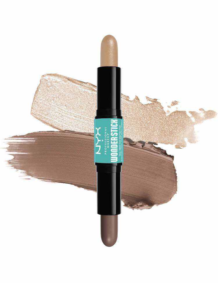 Bút chì thuần chay tạo khối bắt sáng highlight 2 đầu NYX PROFESSIONAL Face Shaping & Contouring USA