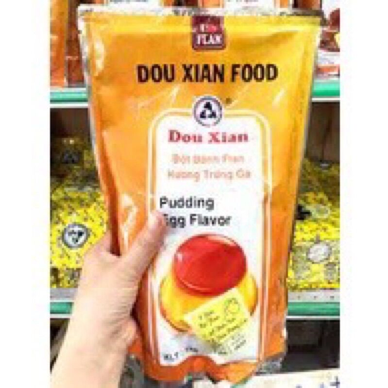 Puding trứng hàng huy