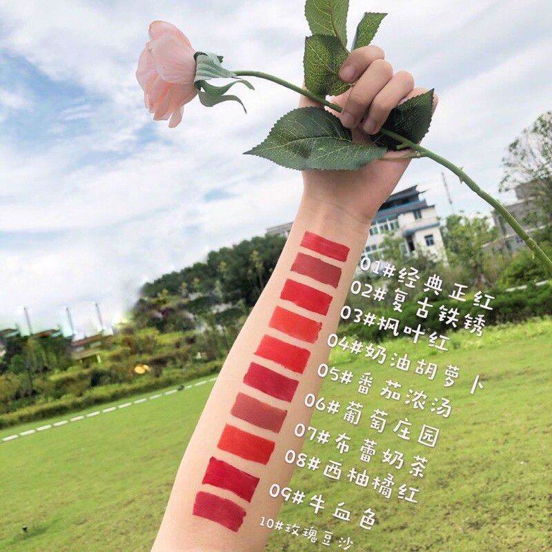 SET 10 CÂY SON WETN LIP GLOSS